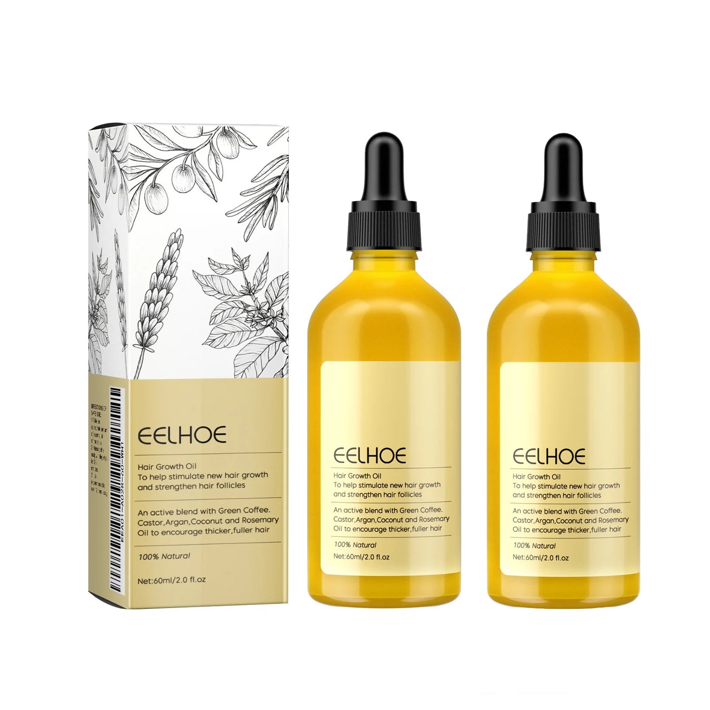 Rosemary Hair Growth Oil – Thicker, Stronger Hair & Reduced Hair Loss
