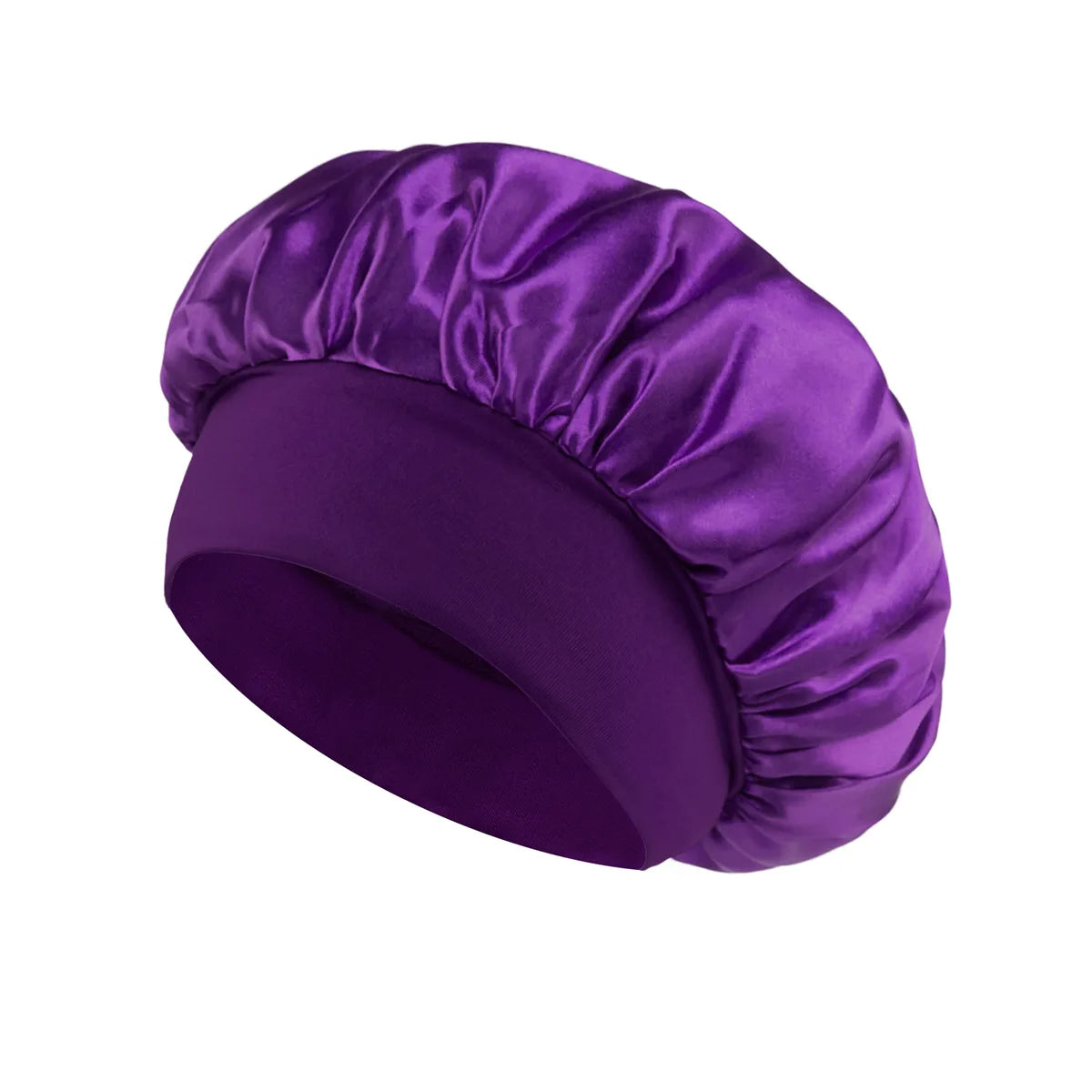Silk Hair Bonnet – Overnight– Anti-Frizz, Hair Protection & Moisture Care