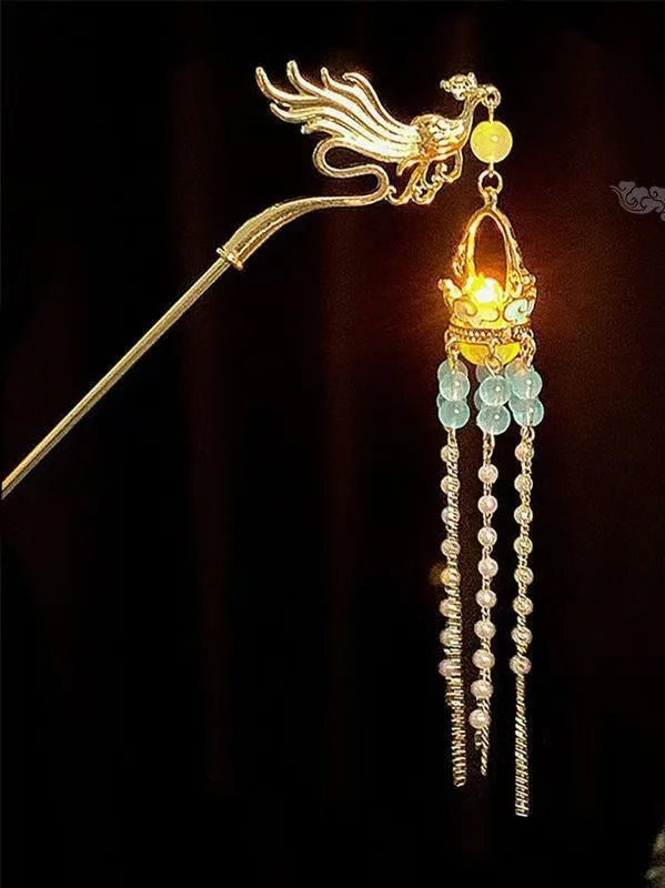 Luminous Flower Hairpin