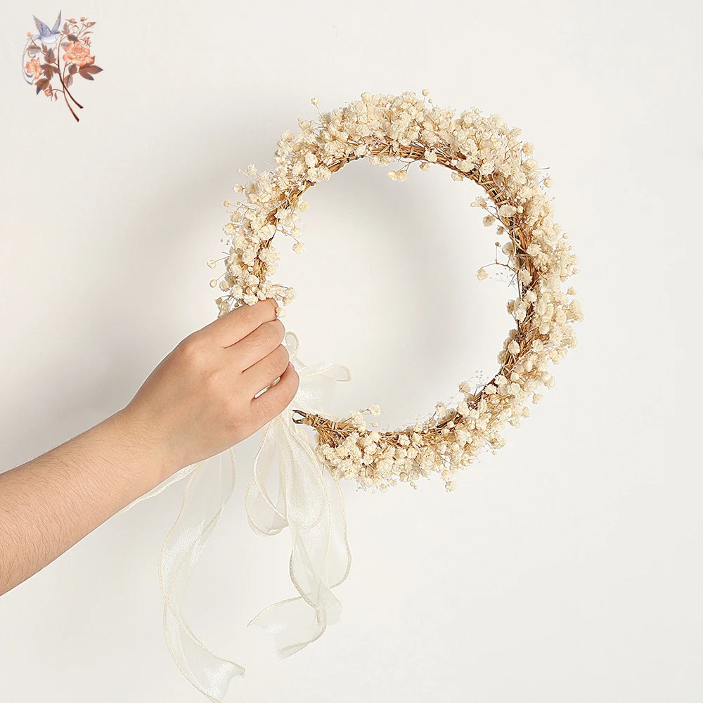 Boho Dried Flower  Crown