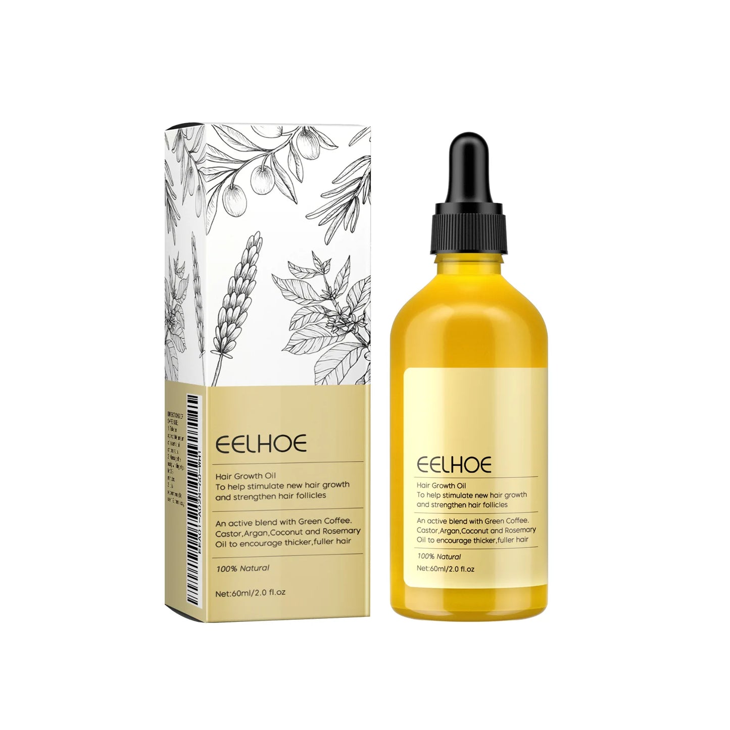 Rosemary Hair Growth Oil – Thicker, Stronger Hair & Reduced Hair Loss