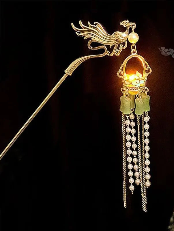 Luminous Flower Hairpin