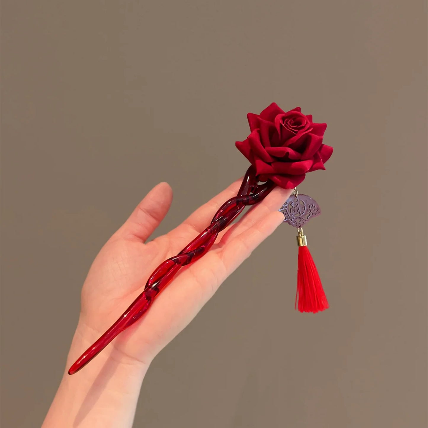 Beauty & The Beast Rose Stick