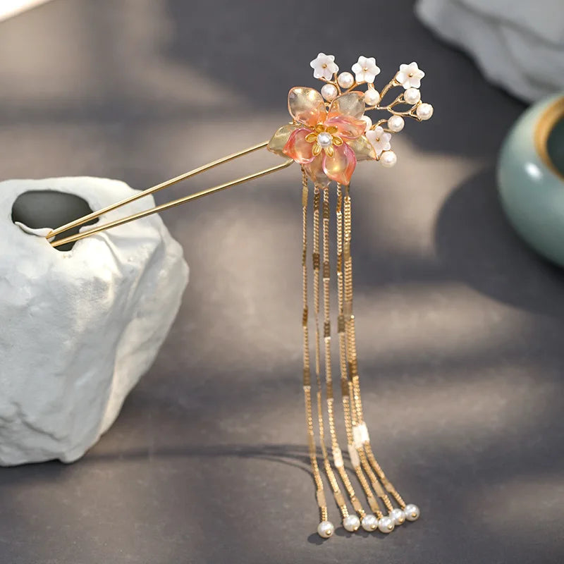 Blossom Pearl Hair Pin