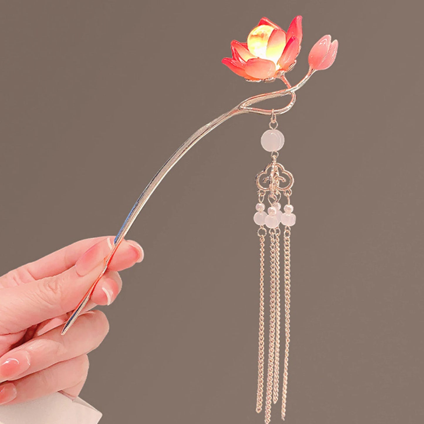 Luminous Flower Hairpin