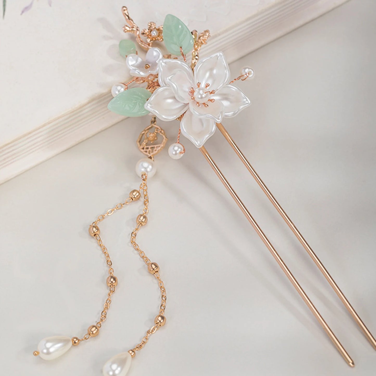 Blossom Pearl Hair Pin