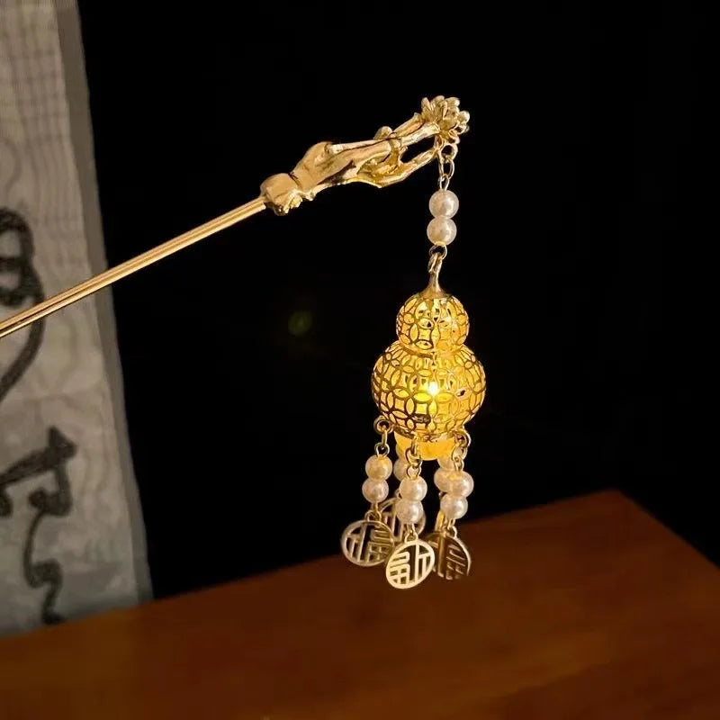 Luminous Flower Hairpin