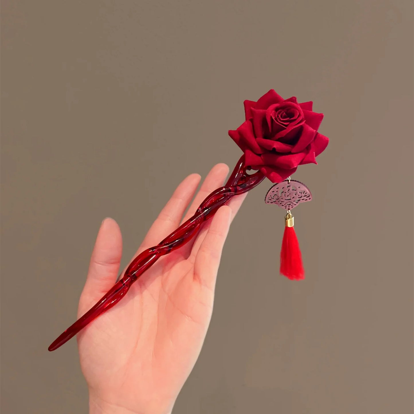 Beauty & The Beast Rose Stick