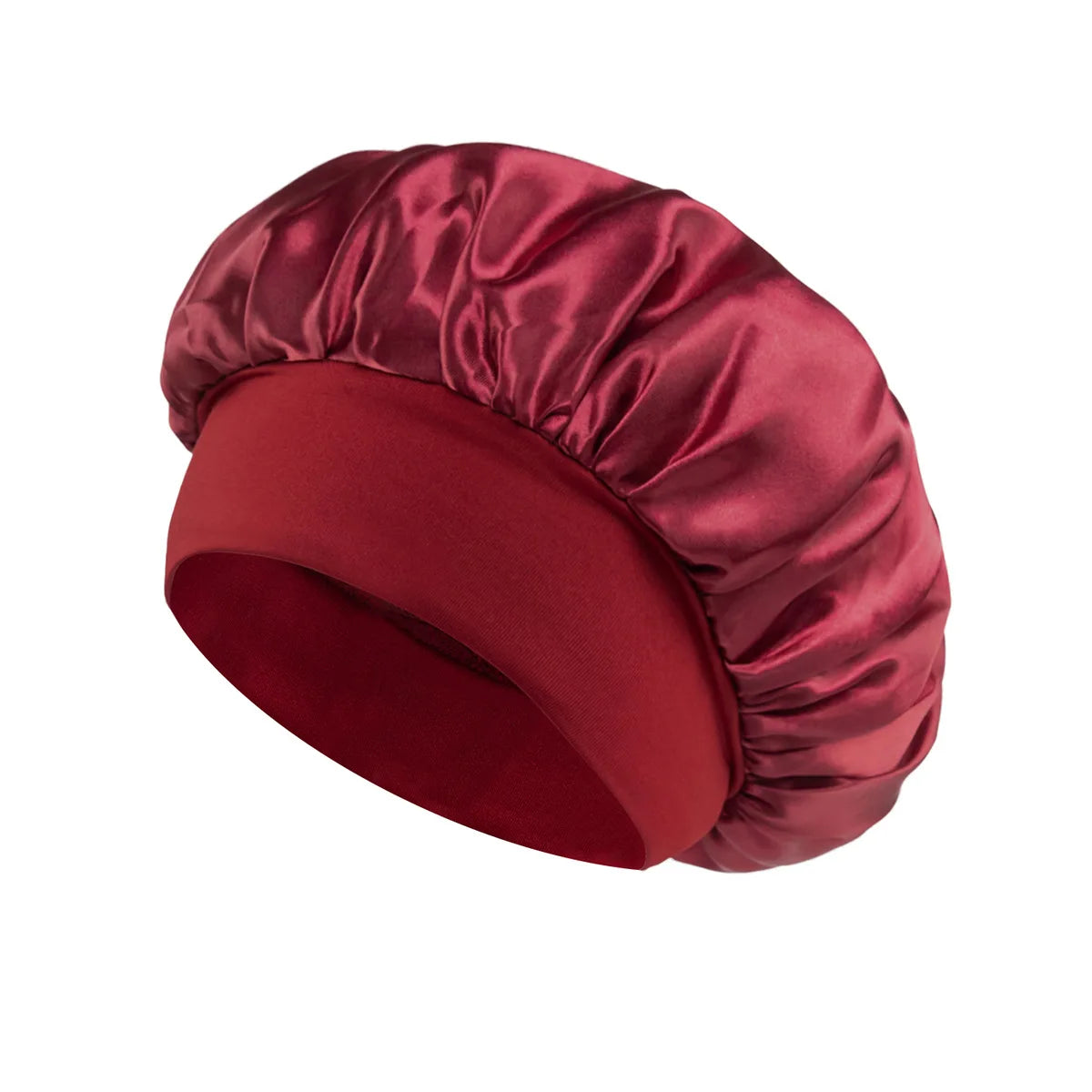 Silk Hair Bonnet – Overnight– Anti-Frizz, Hair Protection & Moisture Care