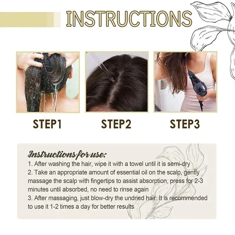 Rosemary Hair Growth Oil – Thicker, Stronger Hair & Reduced Hair Loss