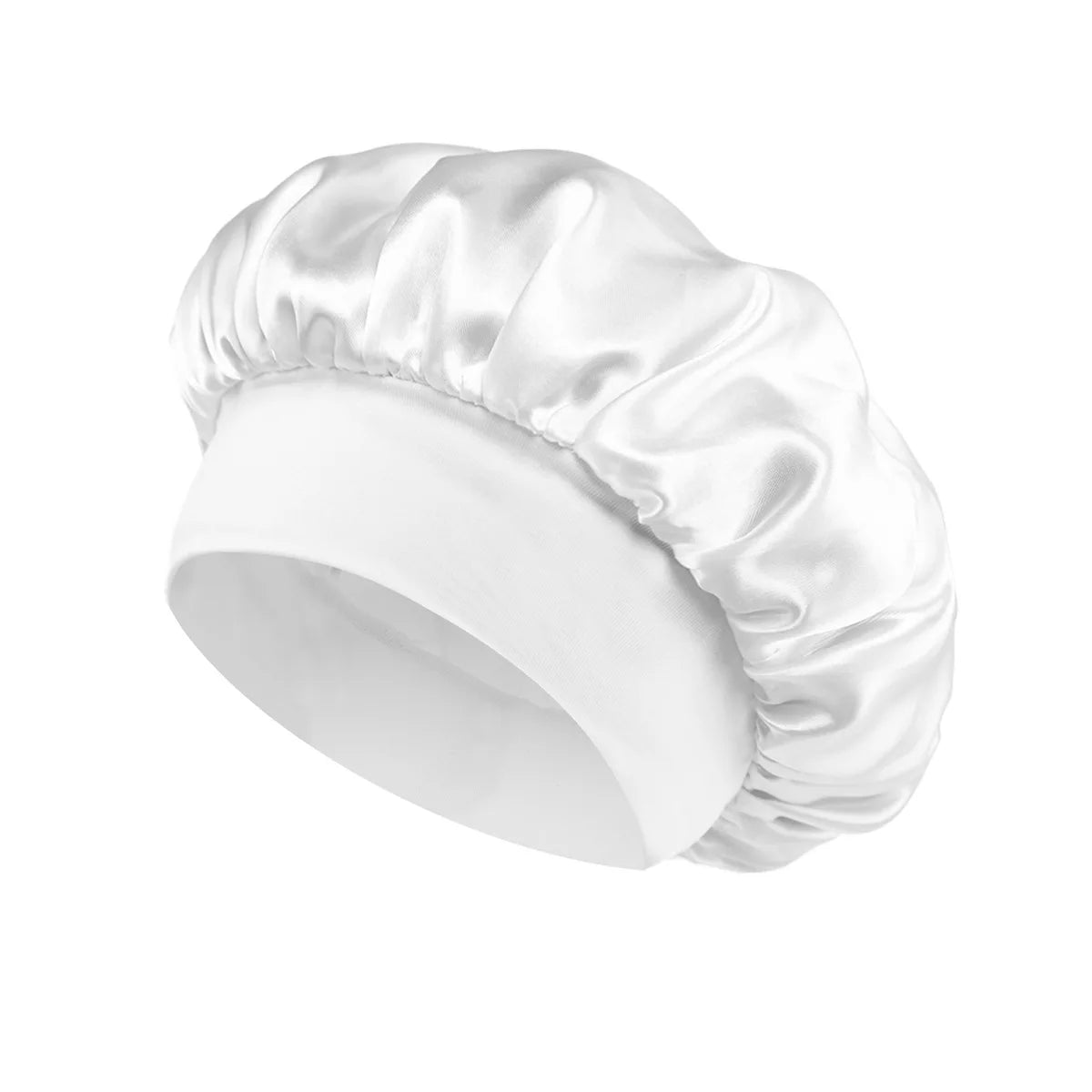 Silk Hair Bonnet – Overnight– Anti-Frizz, Hair Protection & Moisture Care