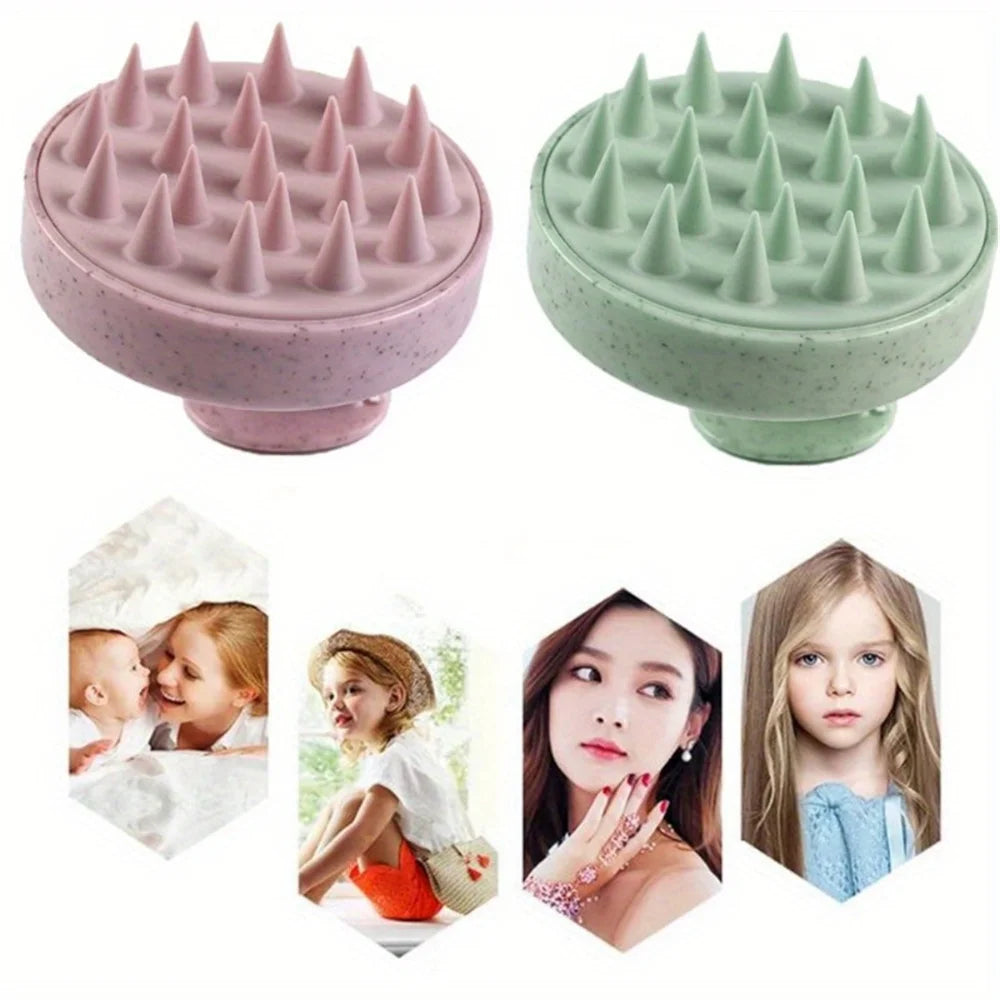 Scalp Massager Shampoo Brush – Stimulate Hair Growth & Deep Clean