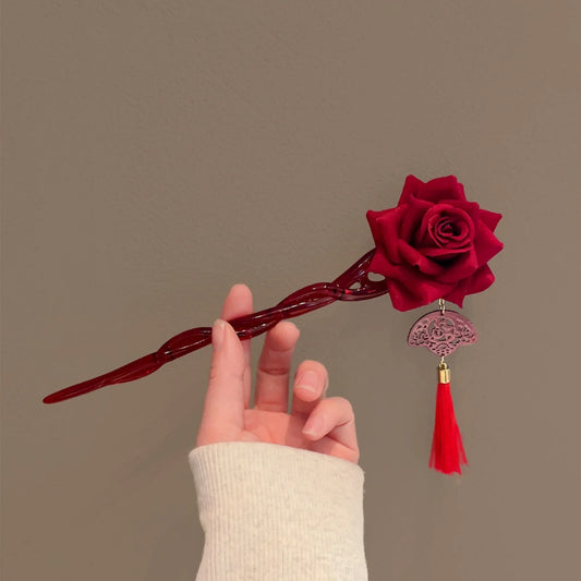 Beauty & The Beast Rose Stick