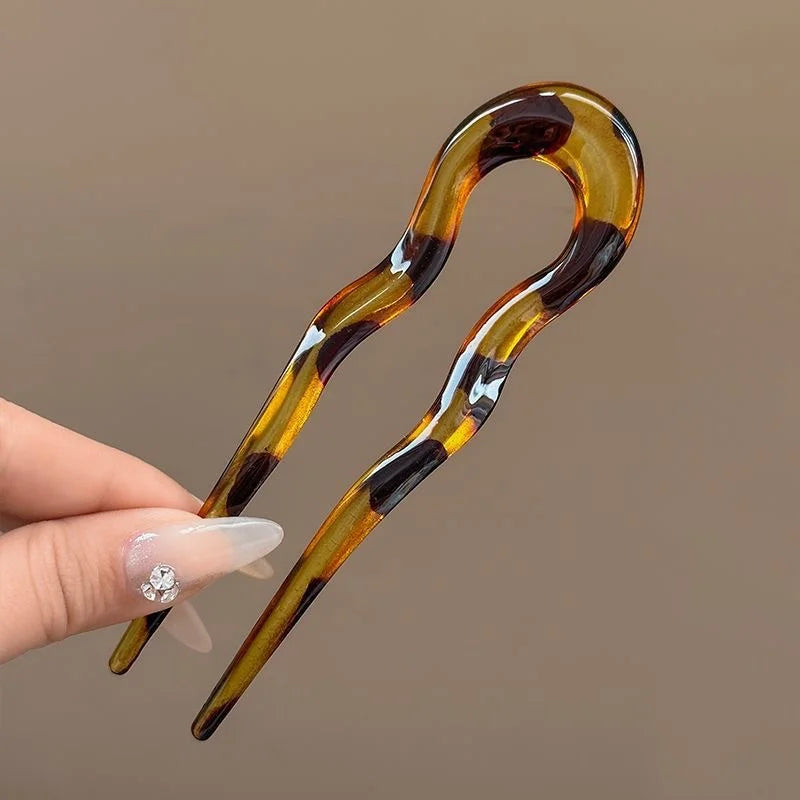 Amber Hair Fork