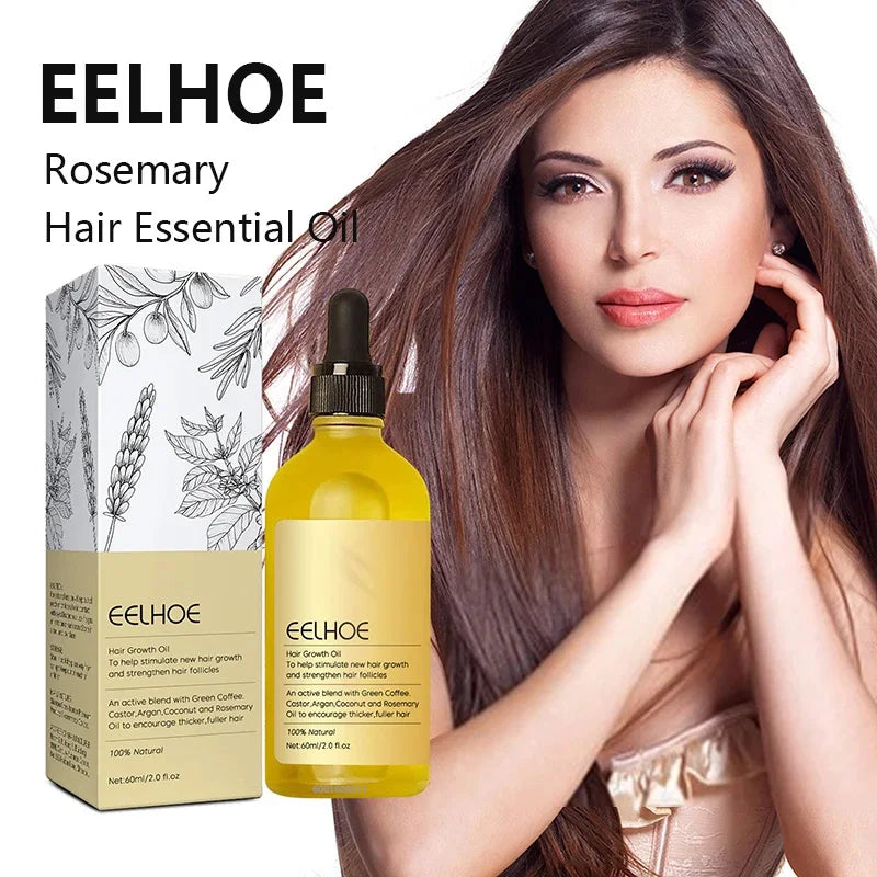 Rosemary Hair Growth Oil – Thicker, Stronger Hair & Reduced Hair Loss