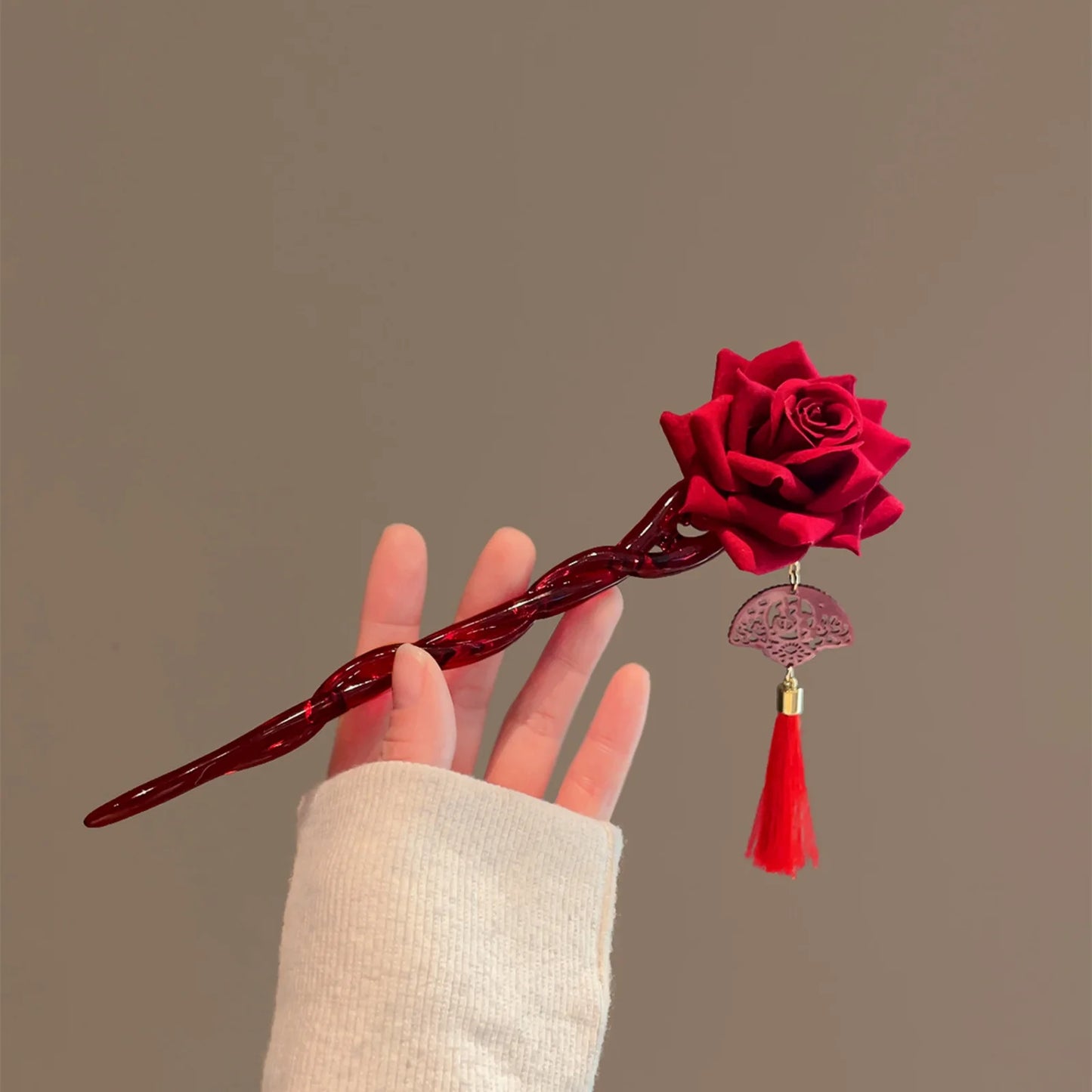 Beauty & The Beast Rose Stick