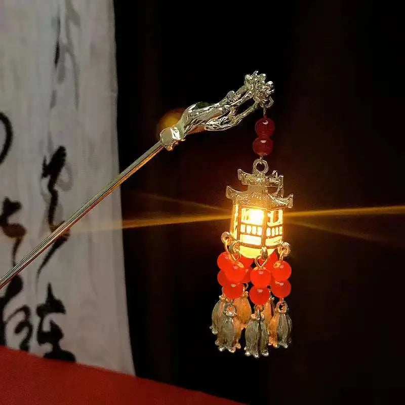 Luminous Flower Hairpin