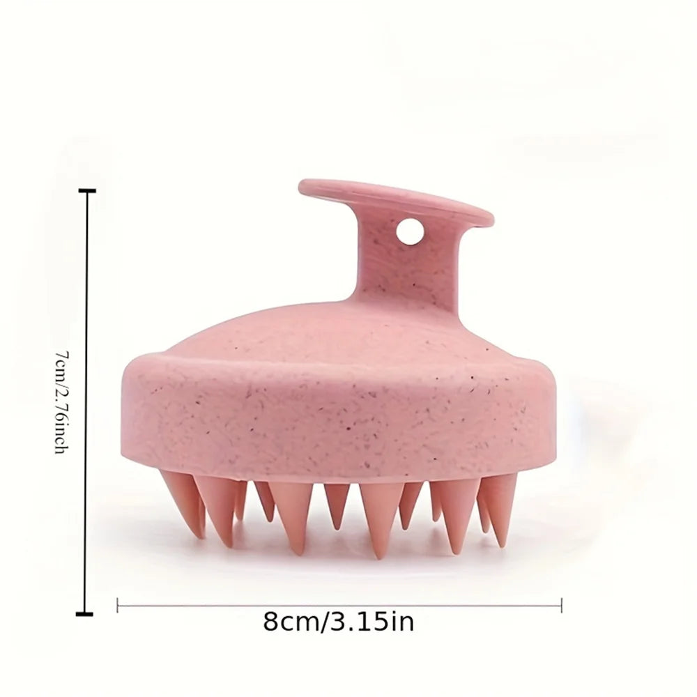 Scalp Massager Shampoo Brush – Stimulate Hair Growth & Deep Clean