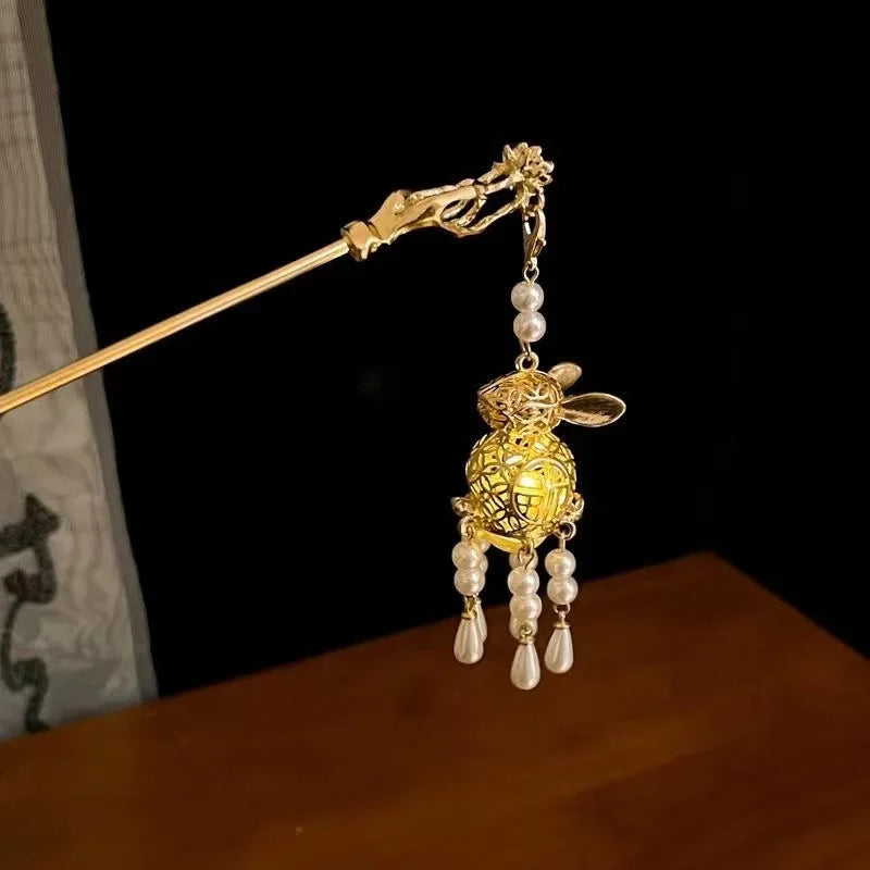 Luminous Flower Hairpin