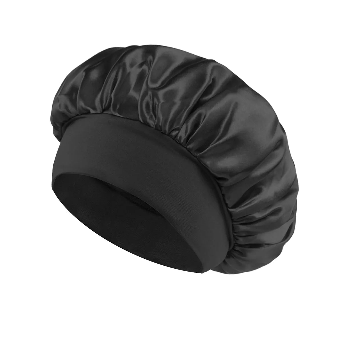 Silk Hair Bonnet – Overnight– Anti-Frizz, Hair Protection & Moisture Care
