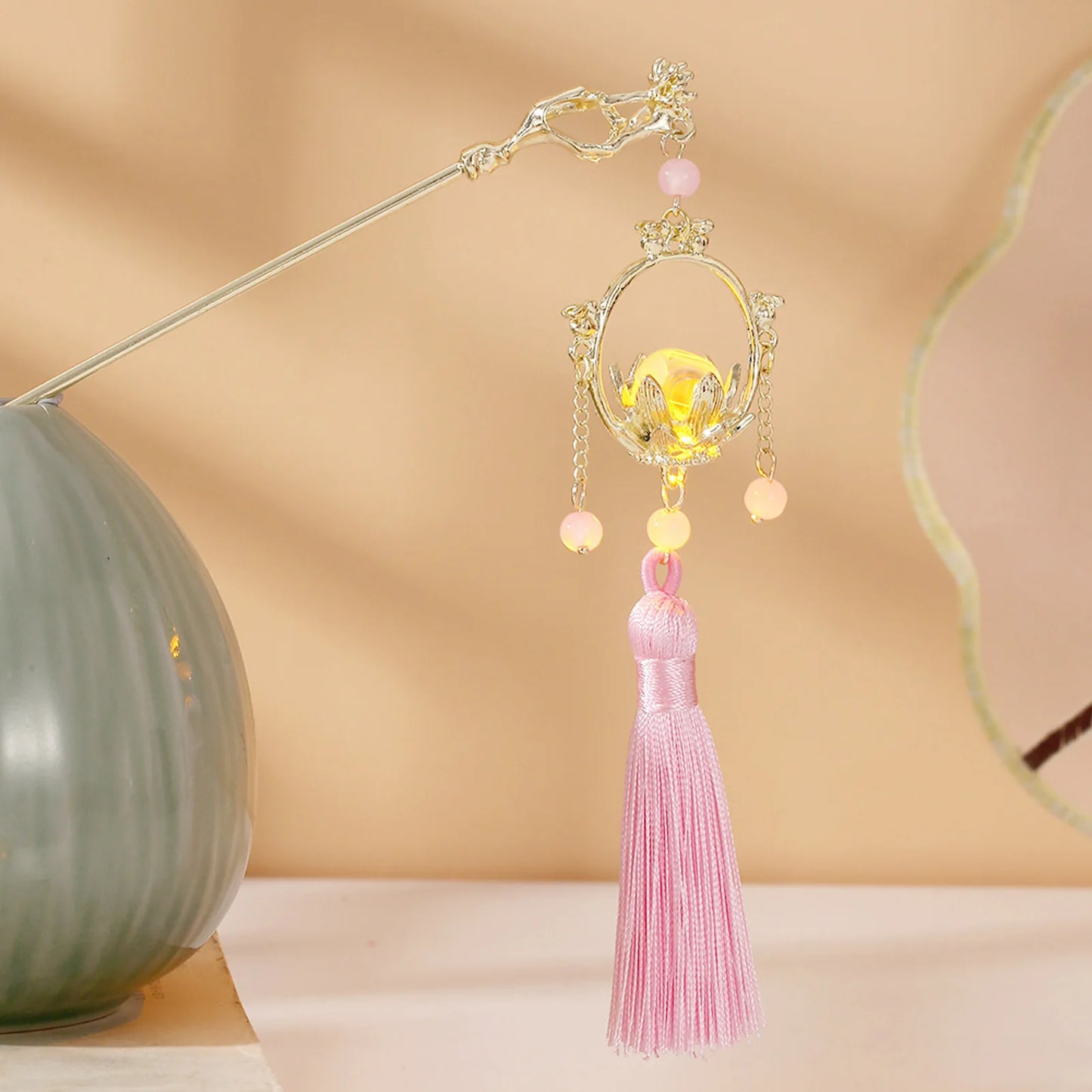 Luminous Flower Hairpin