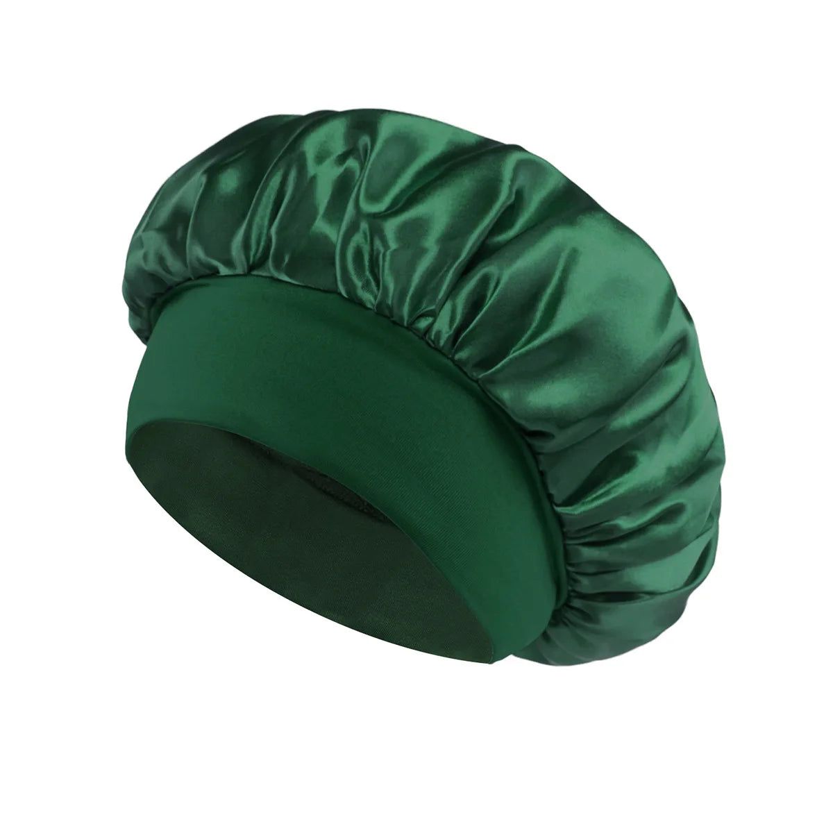 Silk Hair Bonnet – Overnight– Anti-Frizz, Hair Protection & Moisture Care