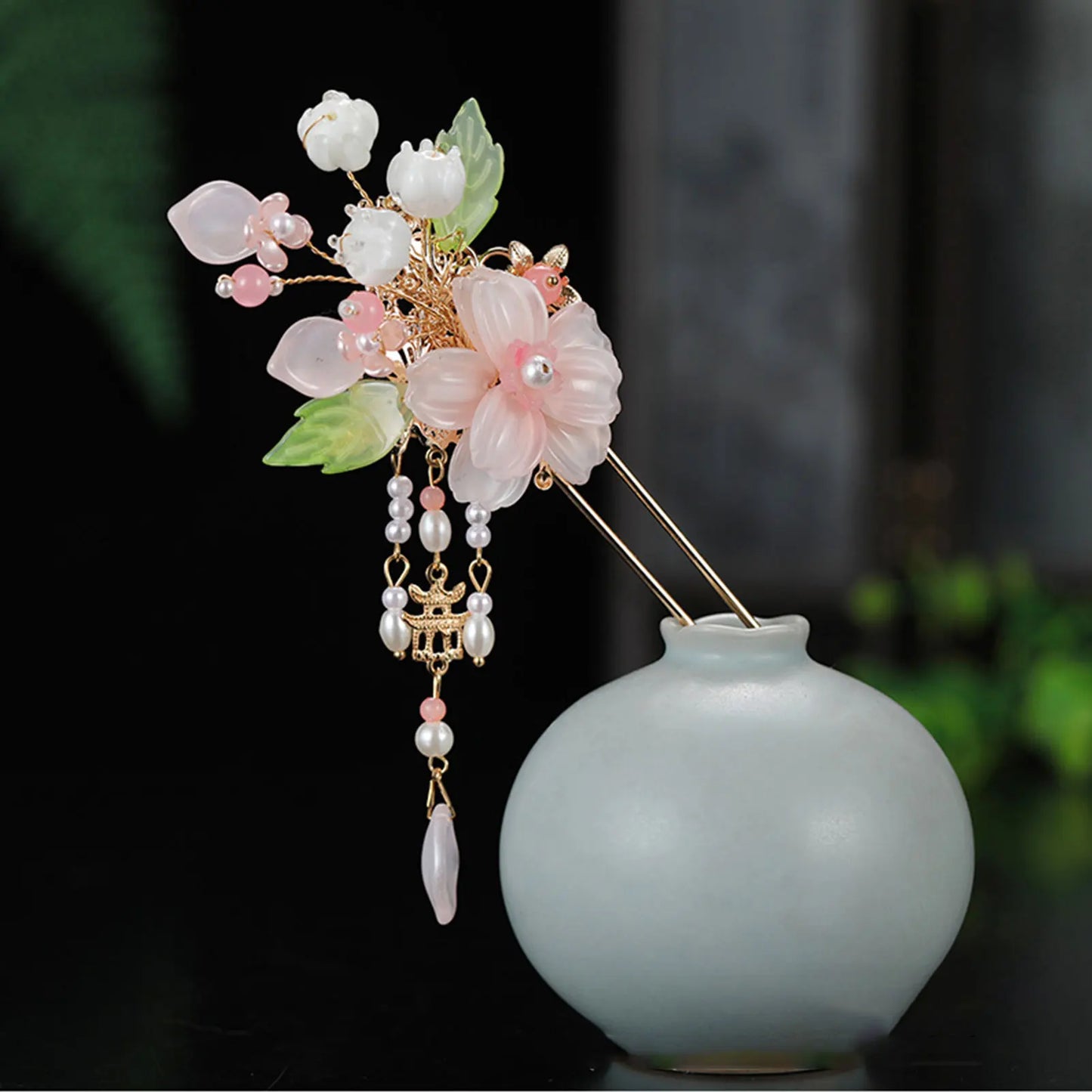 Blossom Pearl Hair Pin