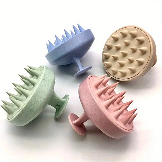 Scalp Massager Shampoo Brush – Stimulate Hair Growth & Deep Clean