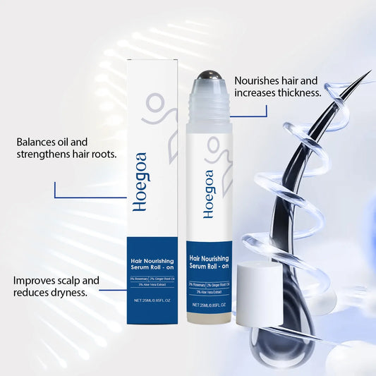 Hair Growth Roller Serum – Boost Thickness, Reduce Hair Fall & Nourish Your Scalp
