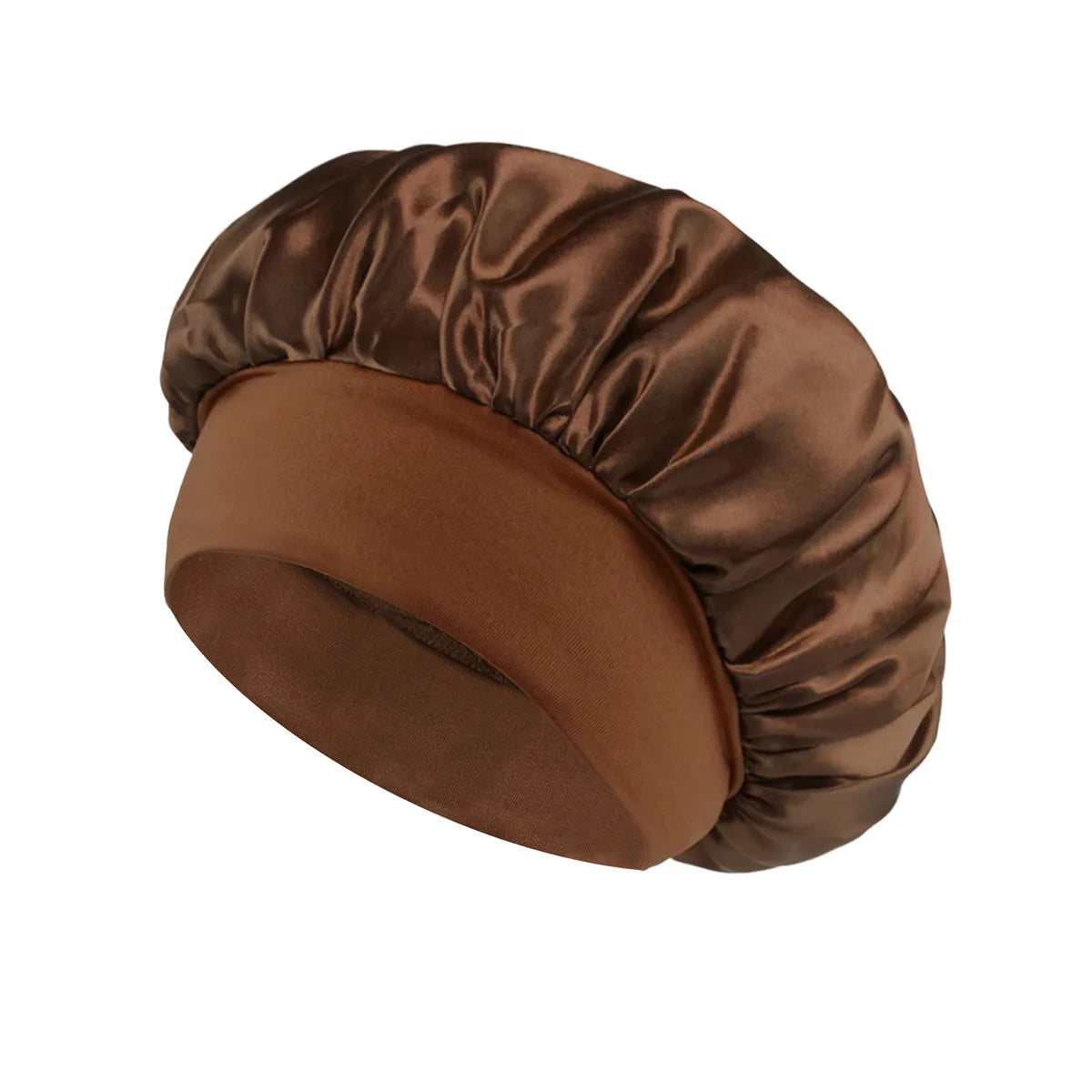 Silk Hair Bonnet – Overnight– Anti-Frizz, Hair Protection & Moisture Care