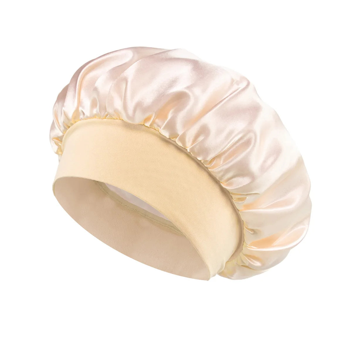 Silk Hair Bonnet – Overnight– Anti-Frizz, Hair Protection & Moisture Care
